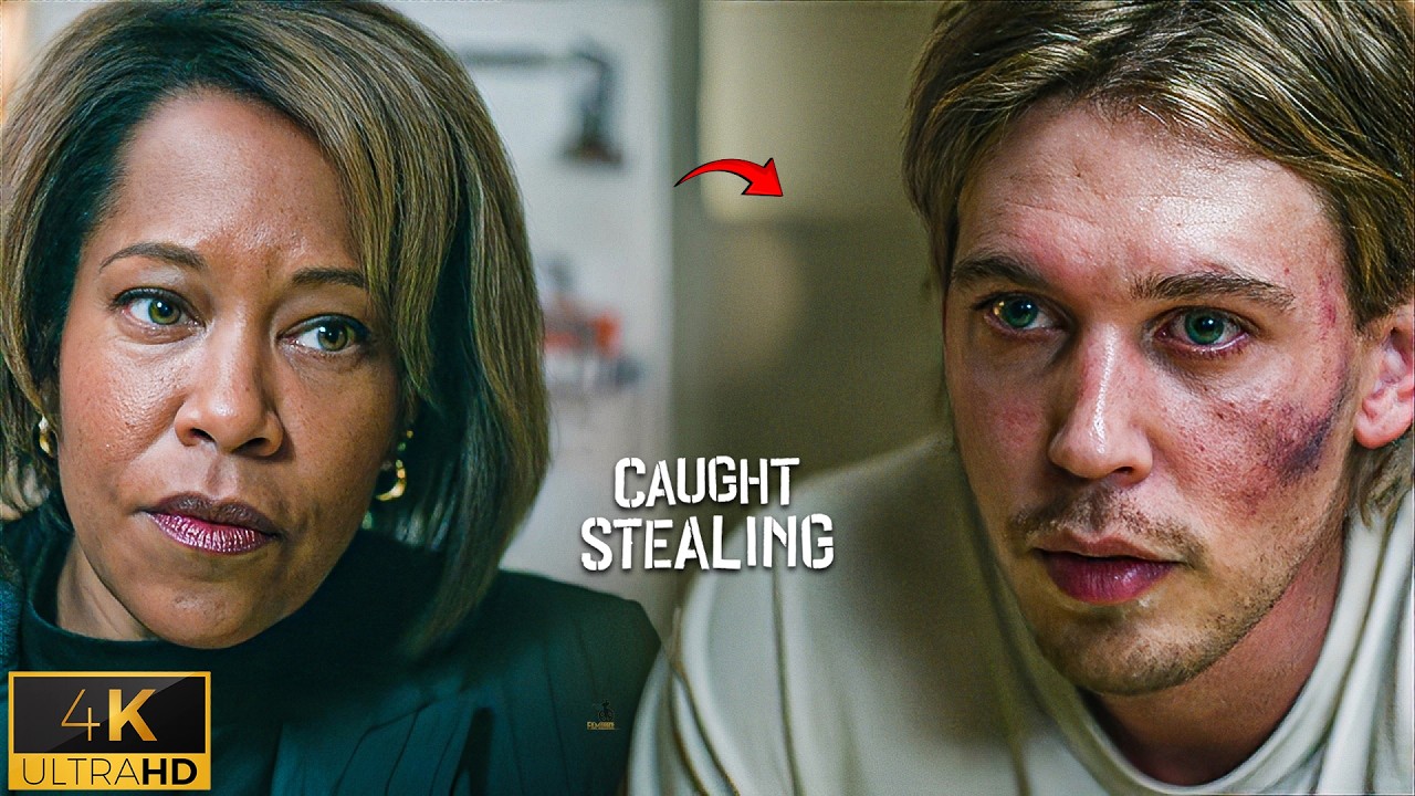 Austin Butler & Regina King Emotional Confrontation Scene | Caught Stealing (2025)