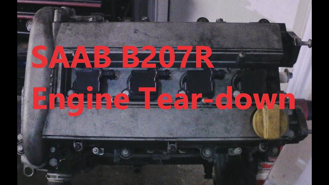 SAAB B207R  Engine Teardown