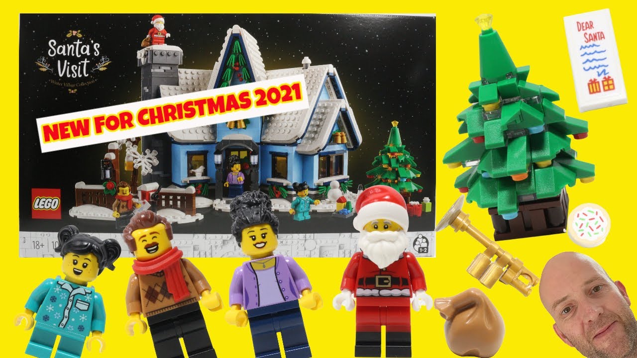LEGO SANTA'S VISIT 10293 CHRISTMAS 2021 WINTER VILLAGE COLLECTION