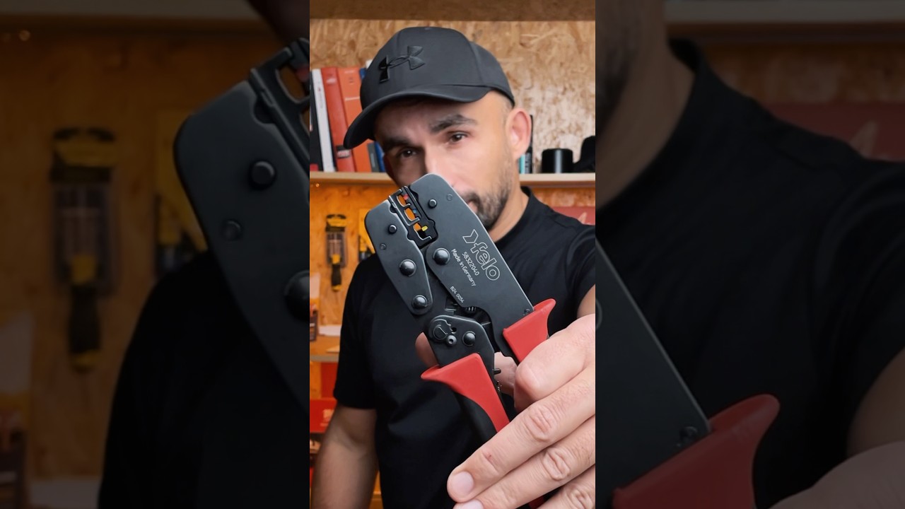 Клещи для опрессовки FELO 58322040 #тест #tools #handtools #электрика