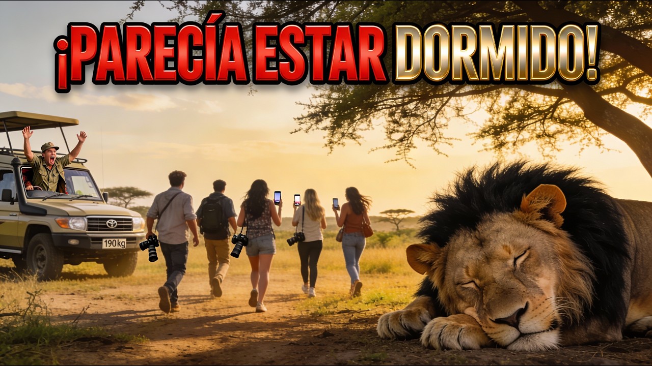 ¡Parecía Estar Dormido: 6 Turistas DEVORADOS Por Selfie Con León 