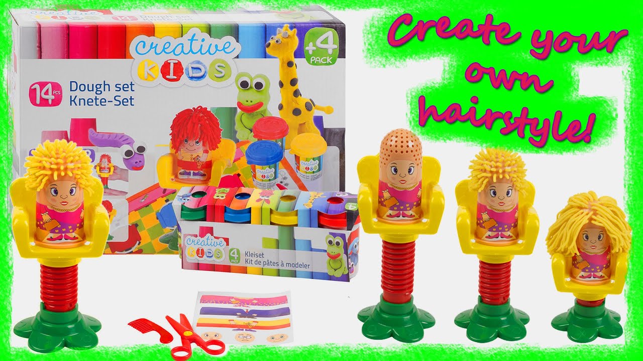 Creative Kids Hairstyle Play Dough Playset