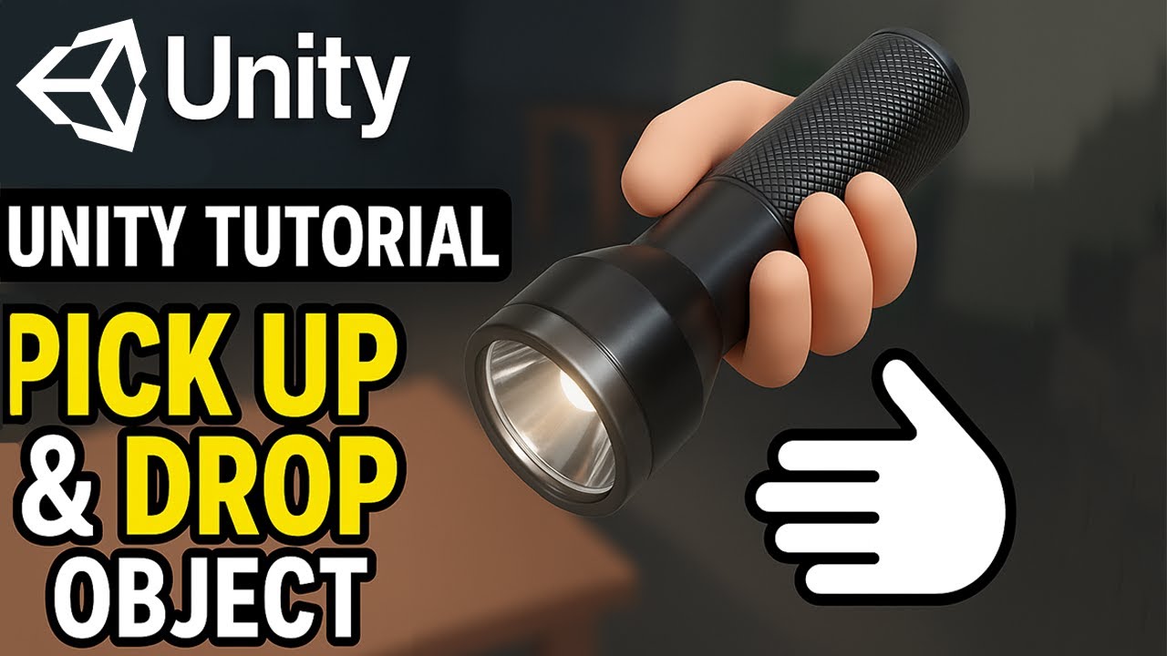 Как подбирать и перетаскивать предметы | Урок по Unity