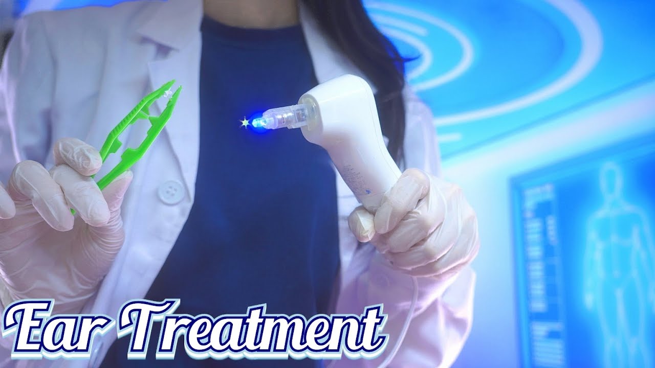 ASMR VIP 귀 치료 병원/ Doctor's Ear Treatment한국어Roleplay/Personal Attention