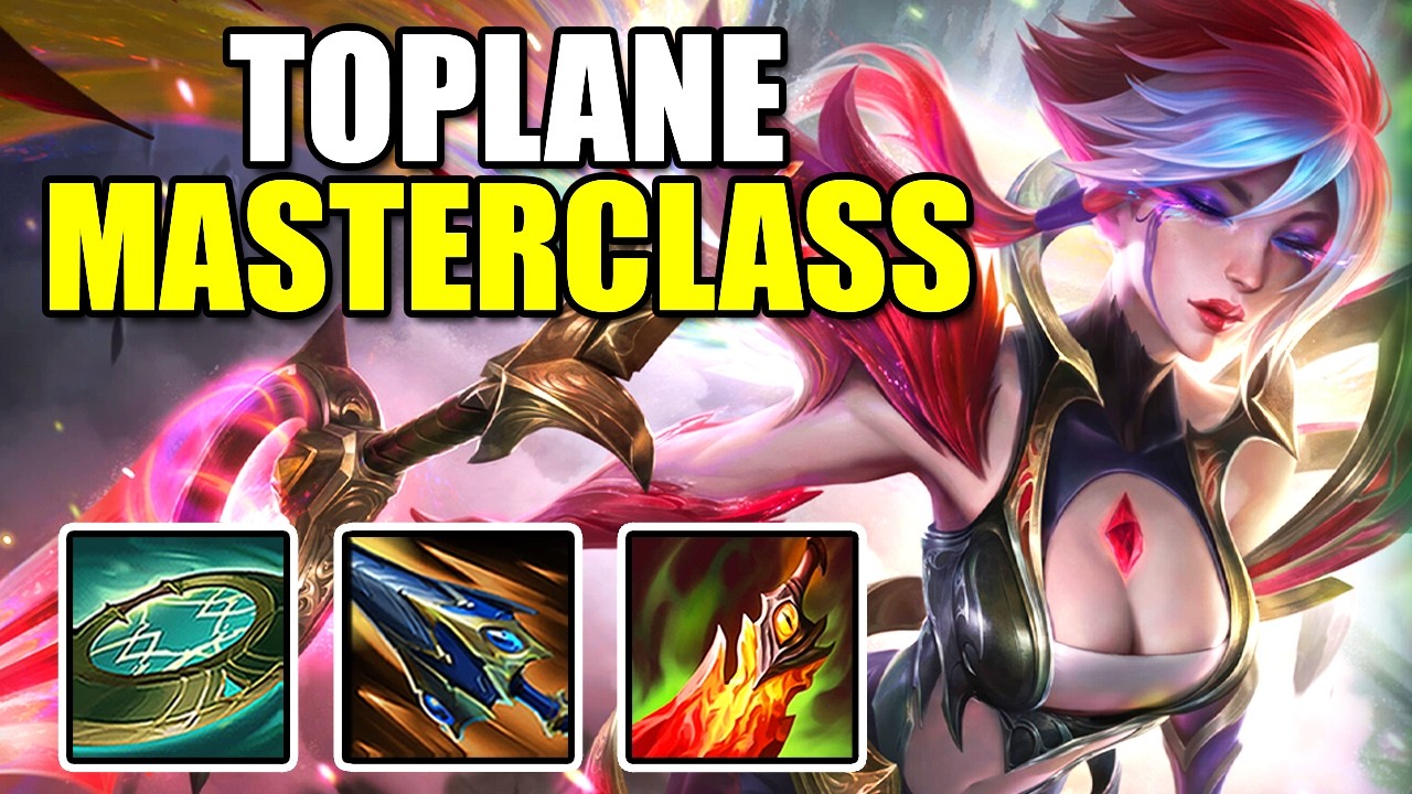 Challenger Rank 1 Riven Main Goes Perfect Against Pro | Top Lane Masterclass