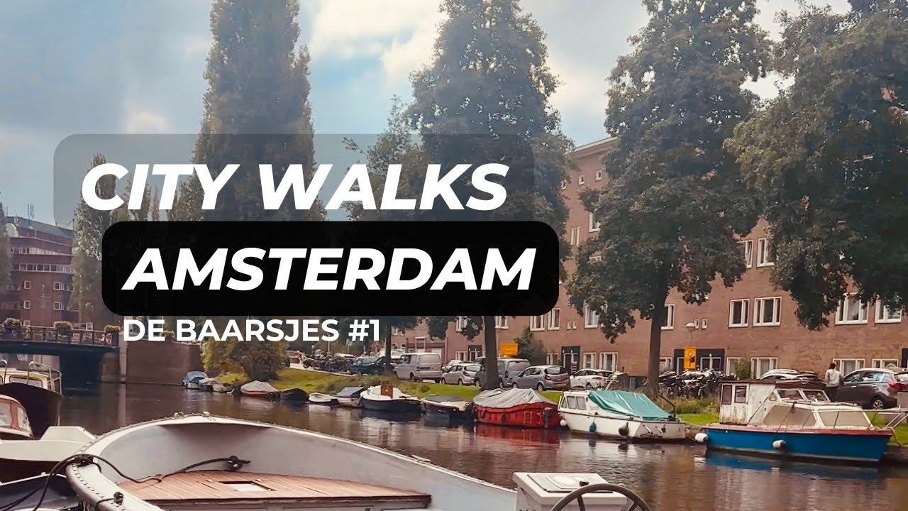 City Walk Amsterdam | De Baarsjes Walking Tour (2025) No Talking