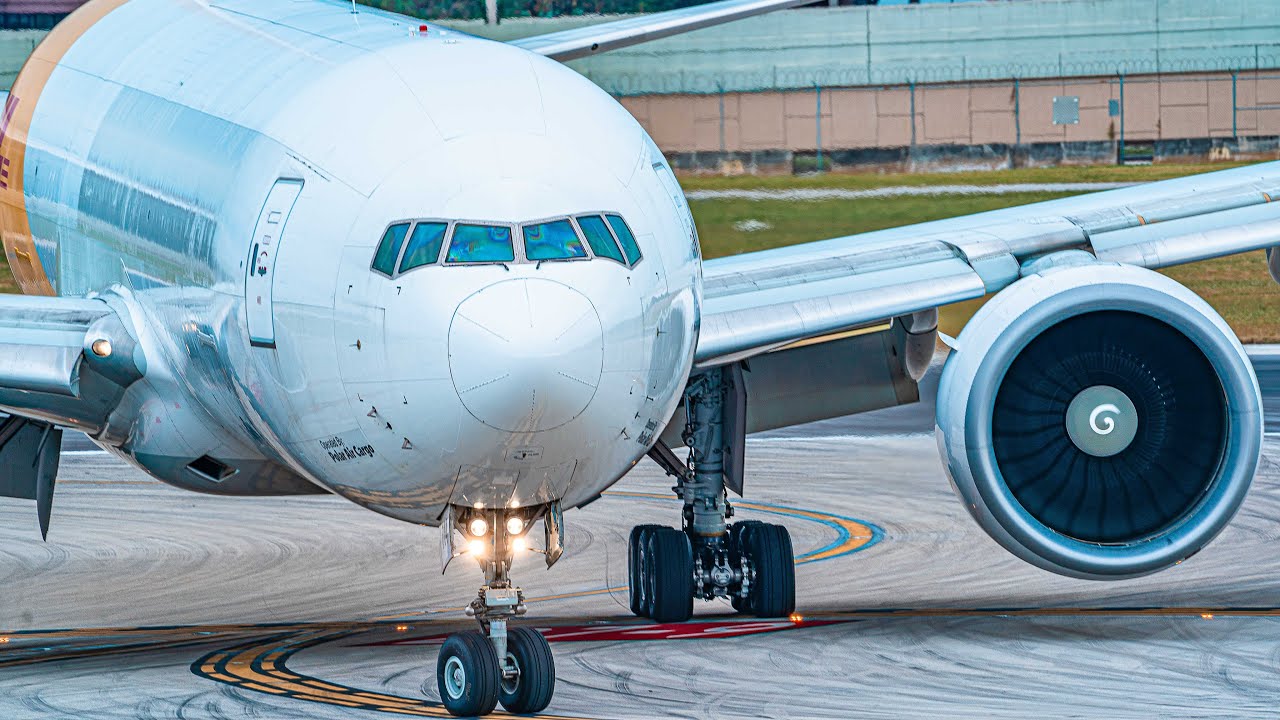 2 HRs Plane Spotting at Miami Int'l Airport 2023 | Aircraft Identification - Landings & Takeoffs
