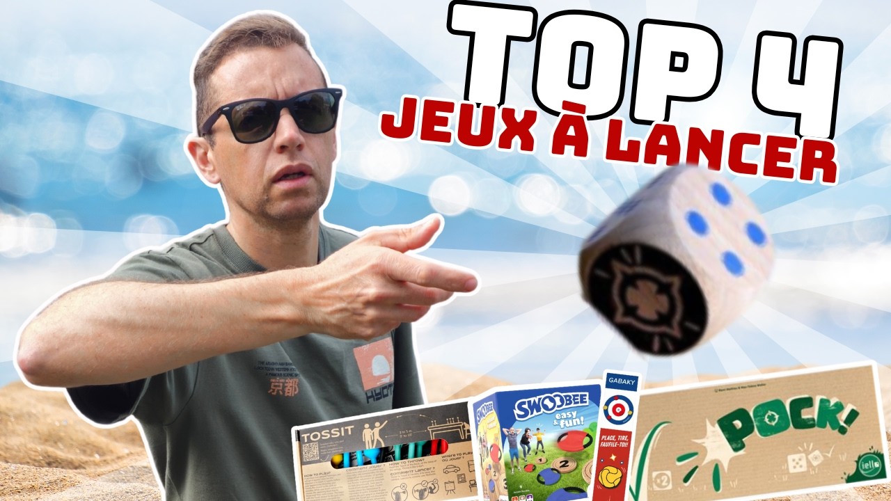 4 jeux à lancer à ABSOLUMENT découvrir !