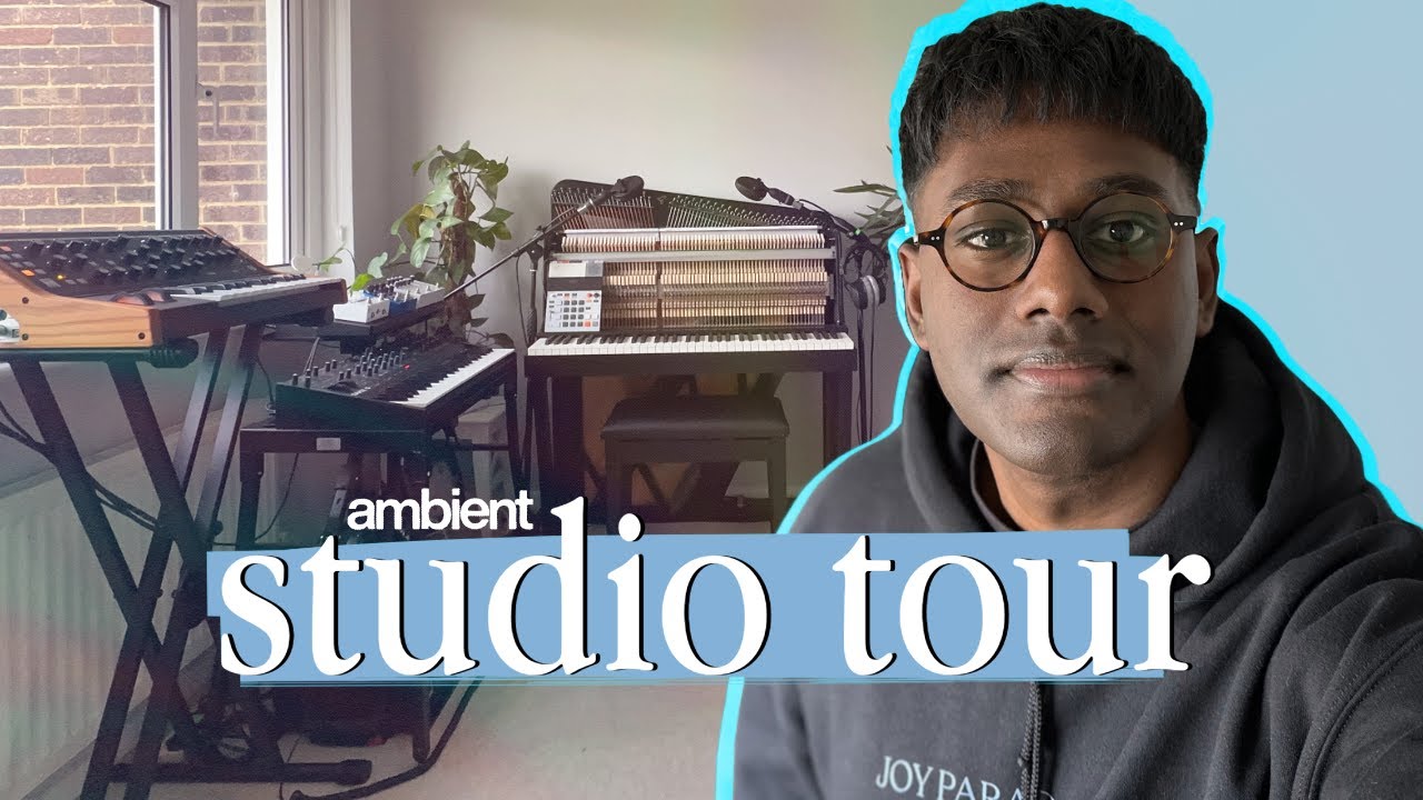 welcome to my creative space - studio tour 2024 #ambient #neoclassical