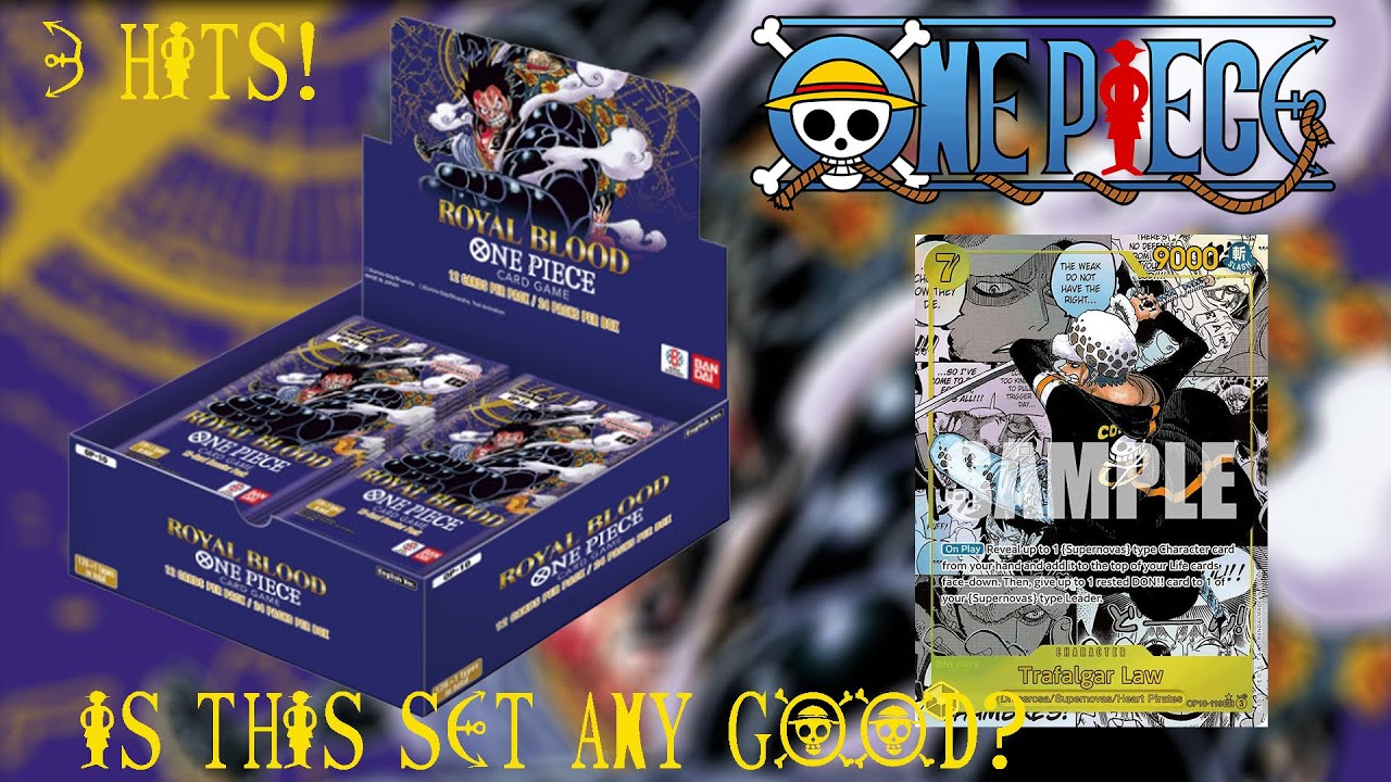 Opening *NEW* One Piece Royal Blood OP-10 Booster Box