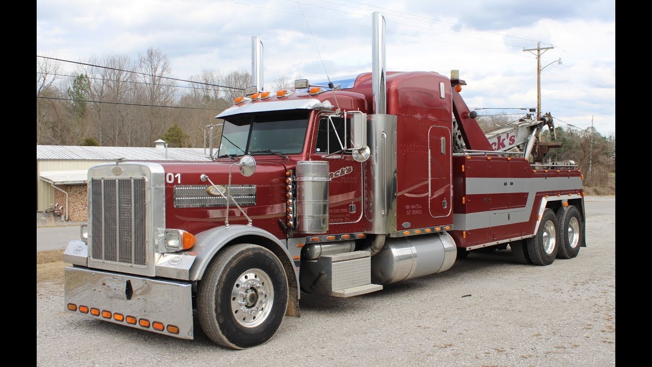 1996 Peterbilt 379 Wrecker Online at Tays Realty & Auction, LLC