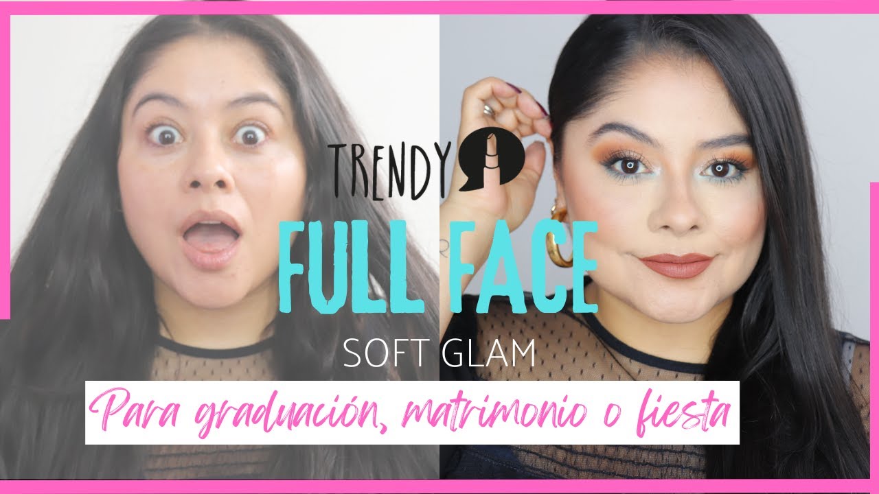 Me maquillo con productos de la marca TRENDY | Maquillaje económico y Colombiano | ClauCam Channel