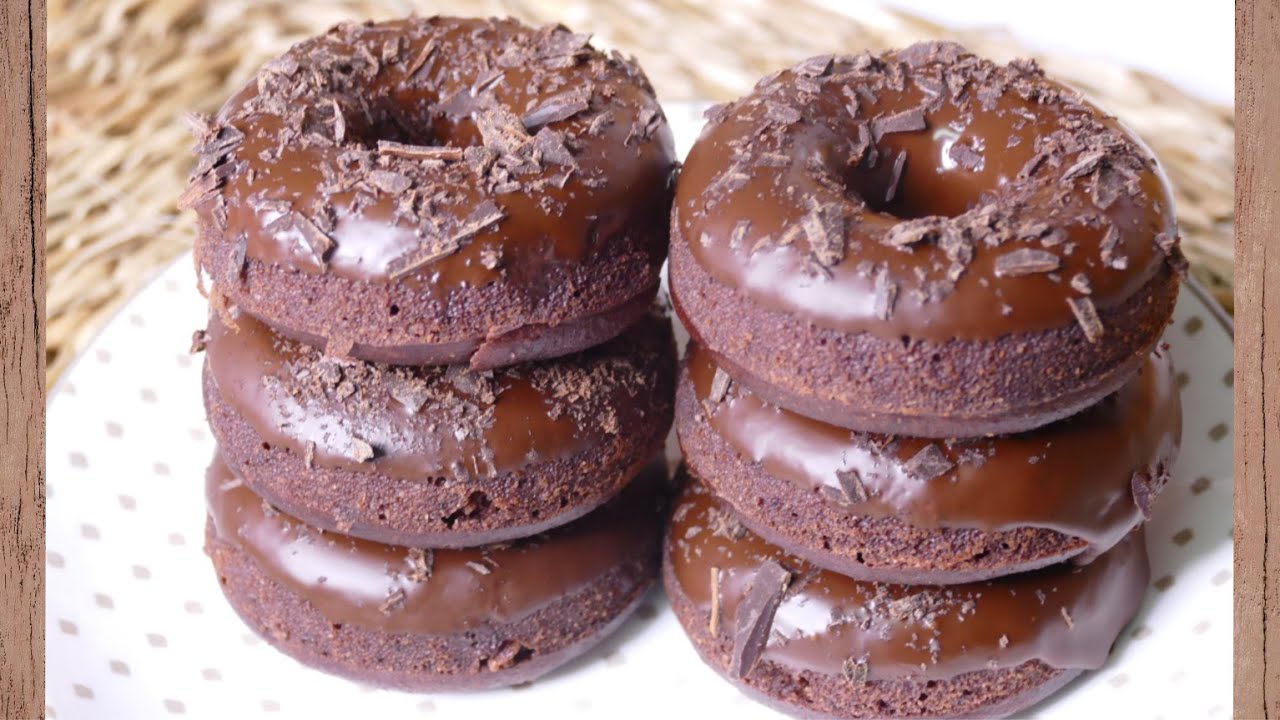 !!DONUTS SALUDABLES!! MUERTE POR CHOCOLATE , DELICIOSOS Y SIN AZÚCAR!