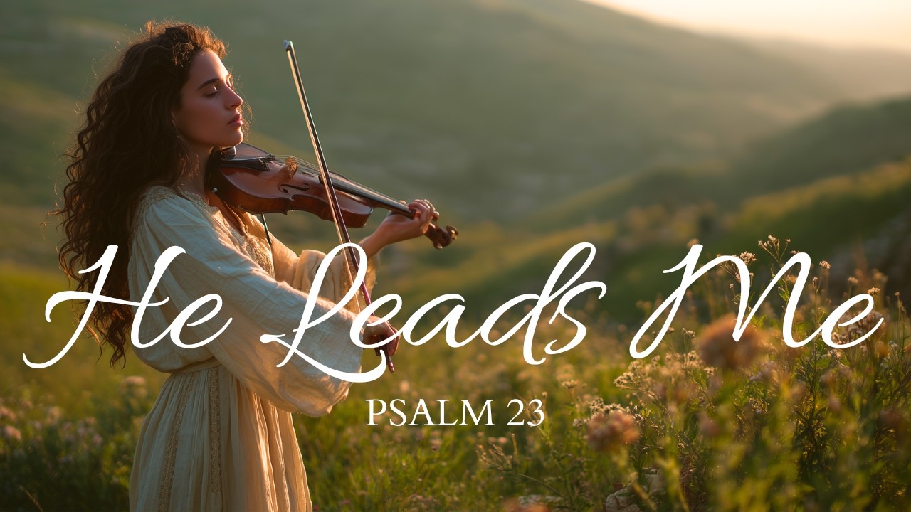 He Leads Me (Psalm 23) | YHWH Is My Shepherd | English-Hebrew Messianic Song