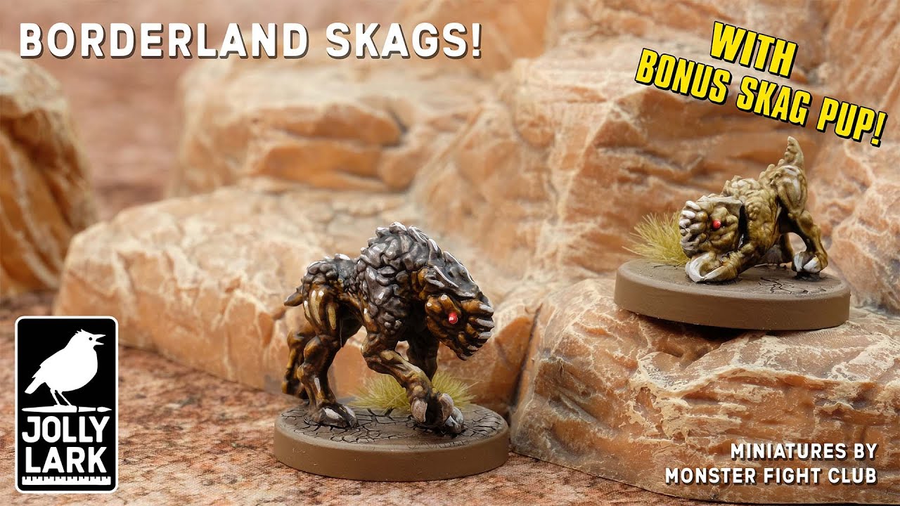 How To Paint Borderlands' Skags