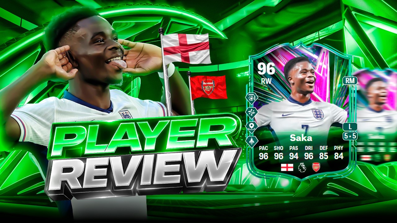 Обзор игрока Сака (96 Path to Glory) в EA FC 26 Ultimate Team.