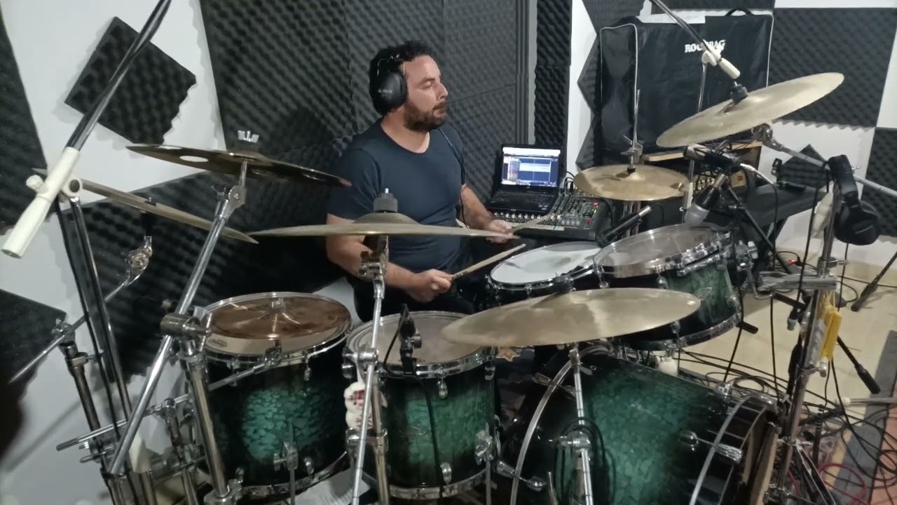 Creep Radiohead - drum cover (Jonnydrum)