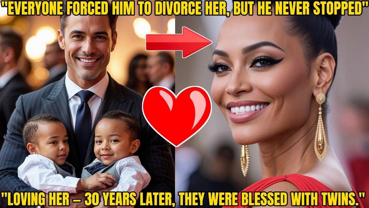 RICH MAN WAS FORCED TO DIVORCE HER, BUT NEVER LET GO - 30 YEARS LATER, LOVE GAVE THEM TWINS.