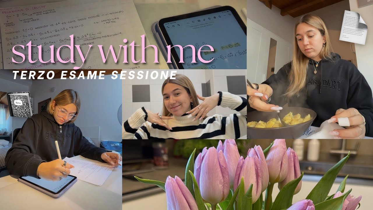 verrò bocciata a questo esame 🫣📝// study vlog