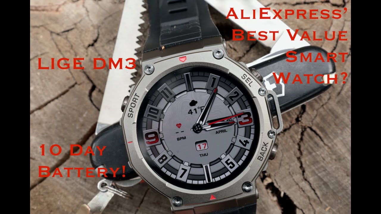 INSANE VALUE... meet the LIGE DM3 smart watch