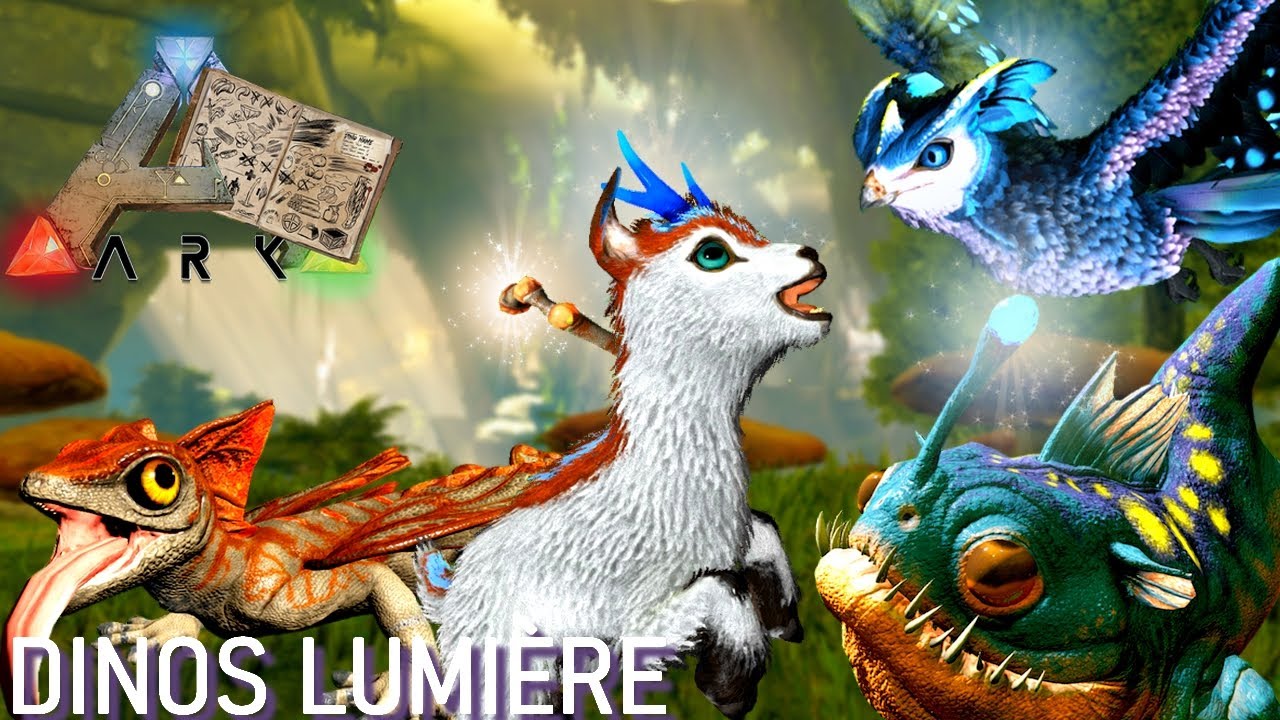 DINOS de LUMIÈRE - TAMING/CAPACITÉS [Dino Dossier 📖]