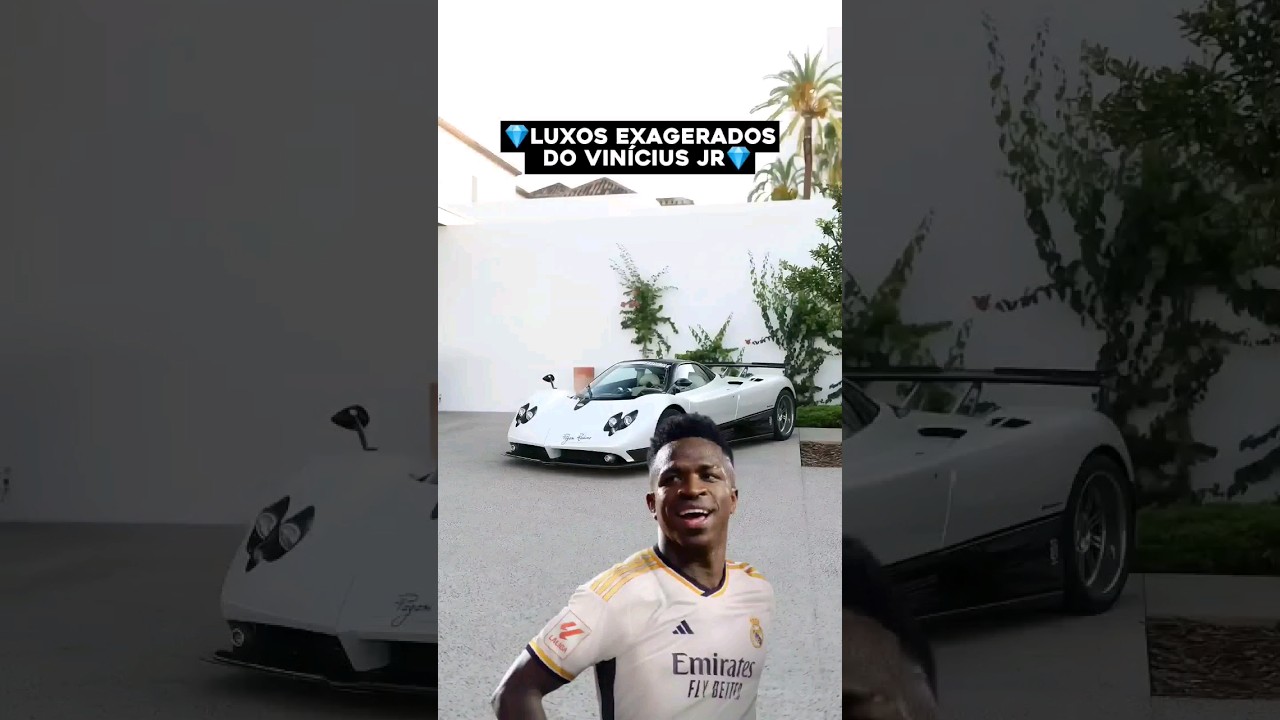 luxos exagerados do Vin&iacute;cius JR 💎💸