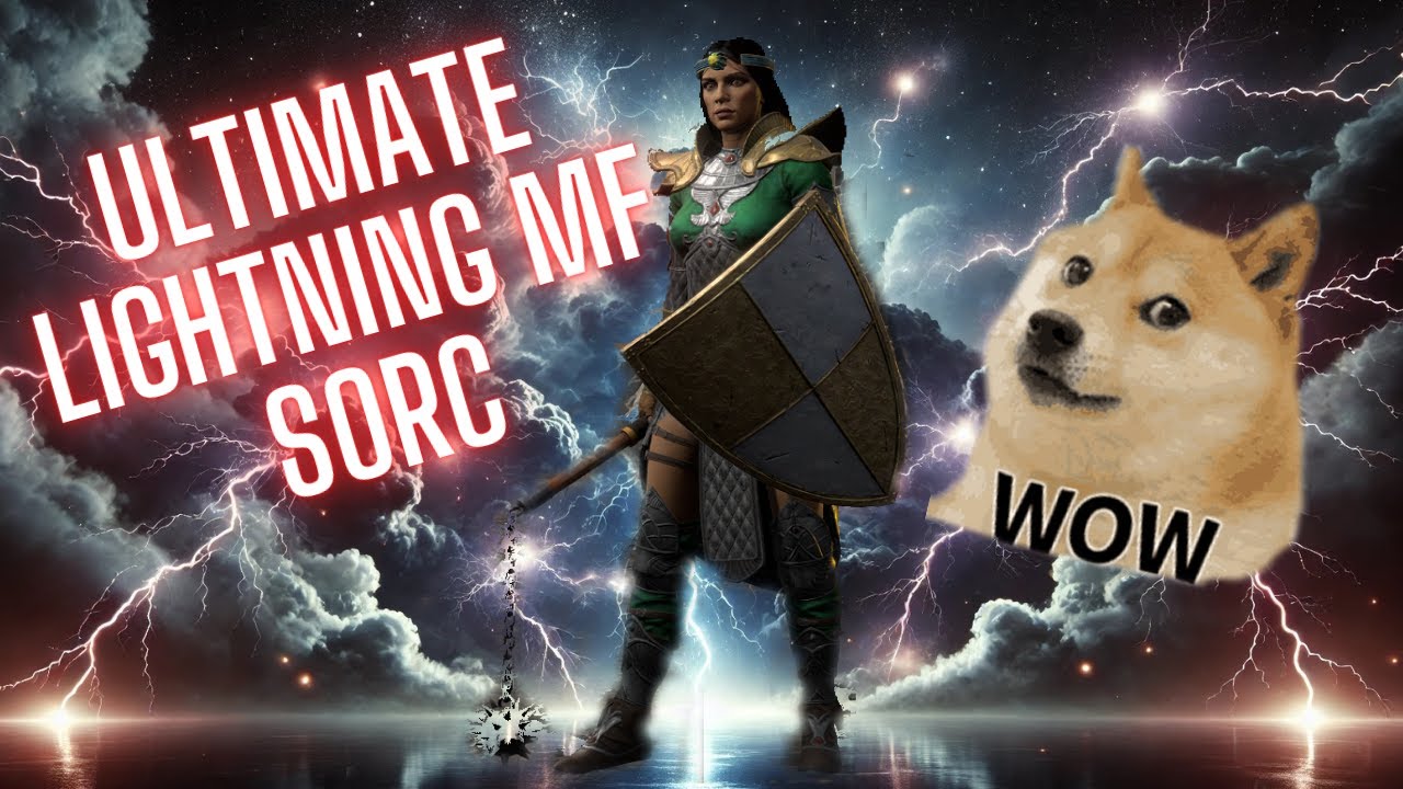 Magic Find MF Lightning Sorceress : Tutorial and Game Play: Diablo 2 Resurrected D2R
