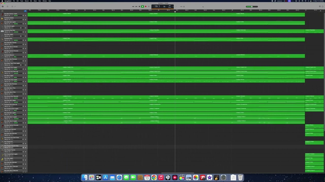 Longing - GarageBand Jam Pack Symphony Orchestra