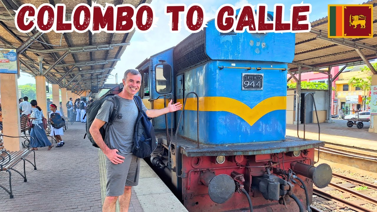 Colombo to Galle Train | SRI LANKA Travel