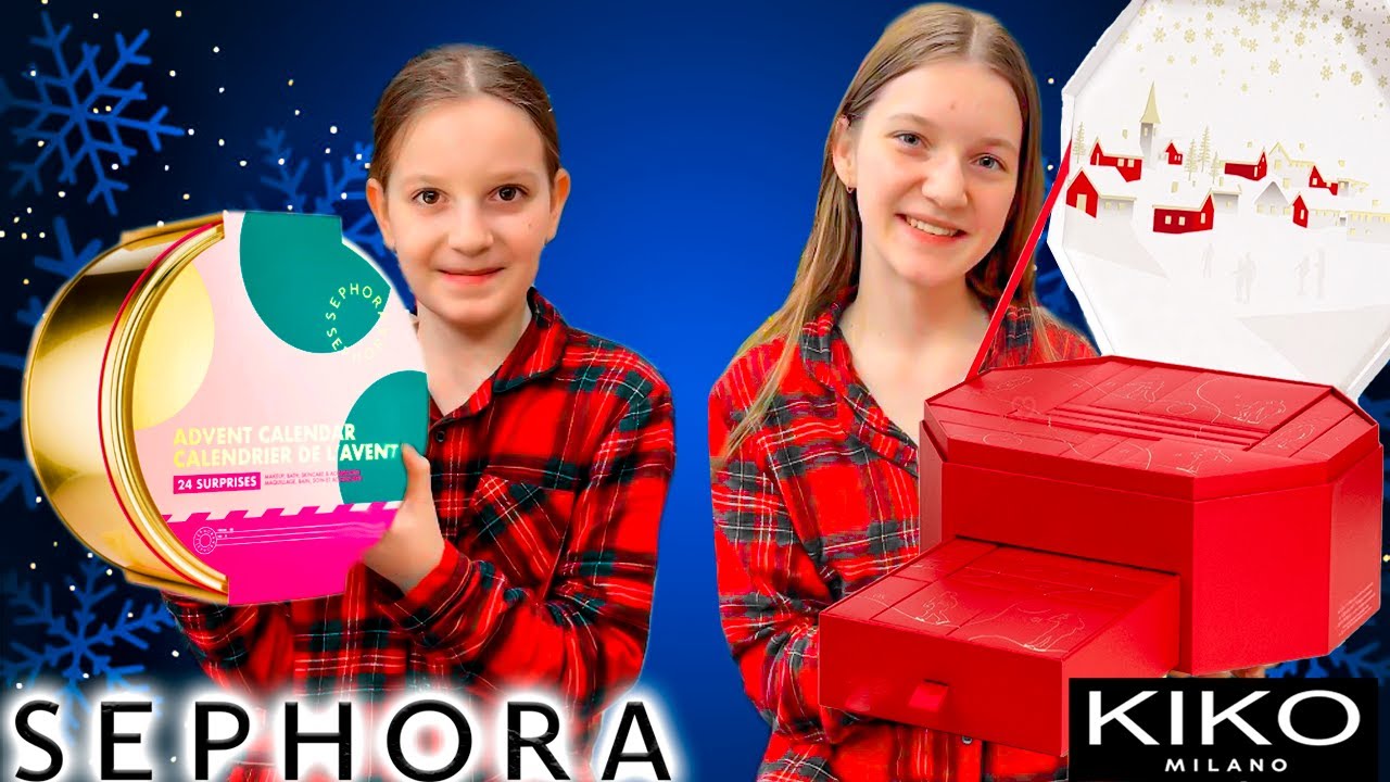 KIKO vs Sephora Comparăm ADVENT CALENDARELE🎁Cadouri de la Moș Crăciun