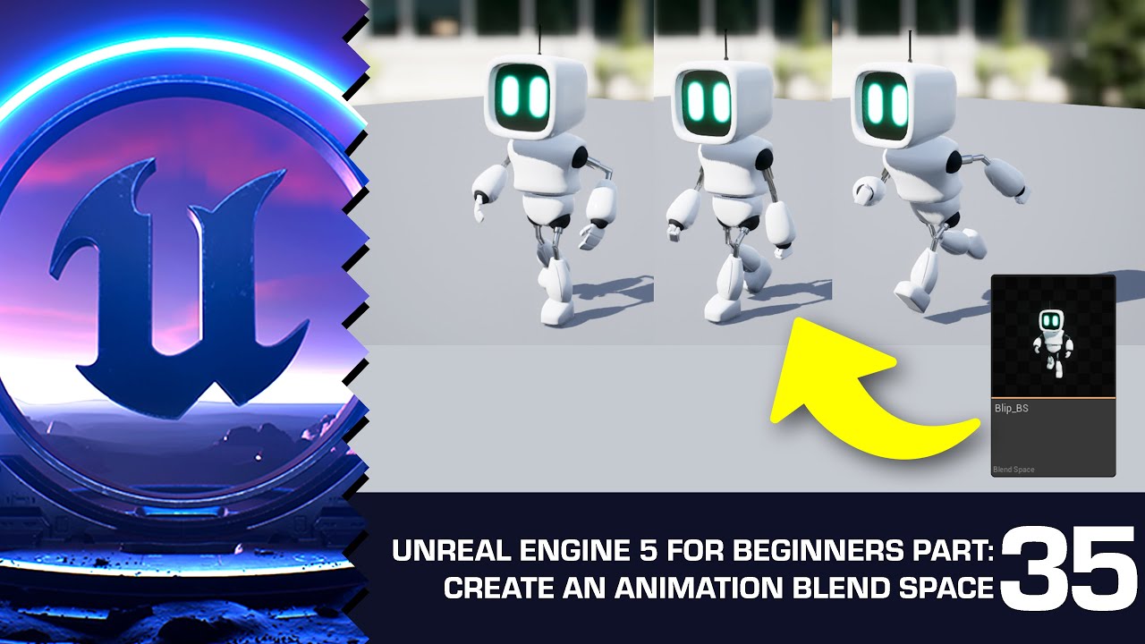 How to Blend Character Animations: Unreal Engine 5 for Beginners #35