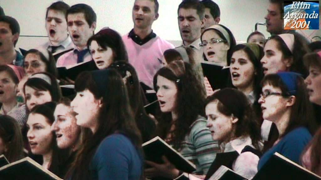 Biserica Penticostala Elim Arganda del Rey Madrid Corurile Reunite Elim si Muntele Sionului Interpreteaza piesa  AM GASIT LA TINE ADAPOST  13 11 2011