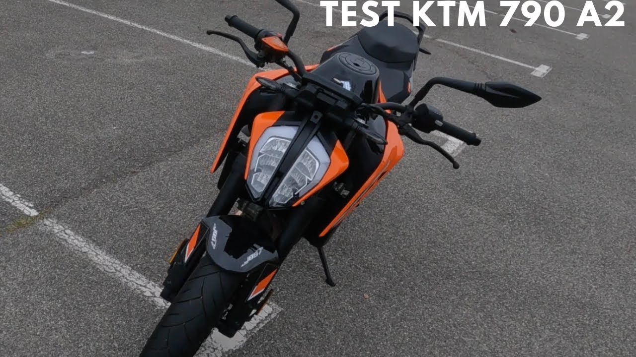 test ktm 790 duke A2