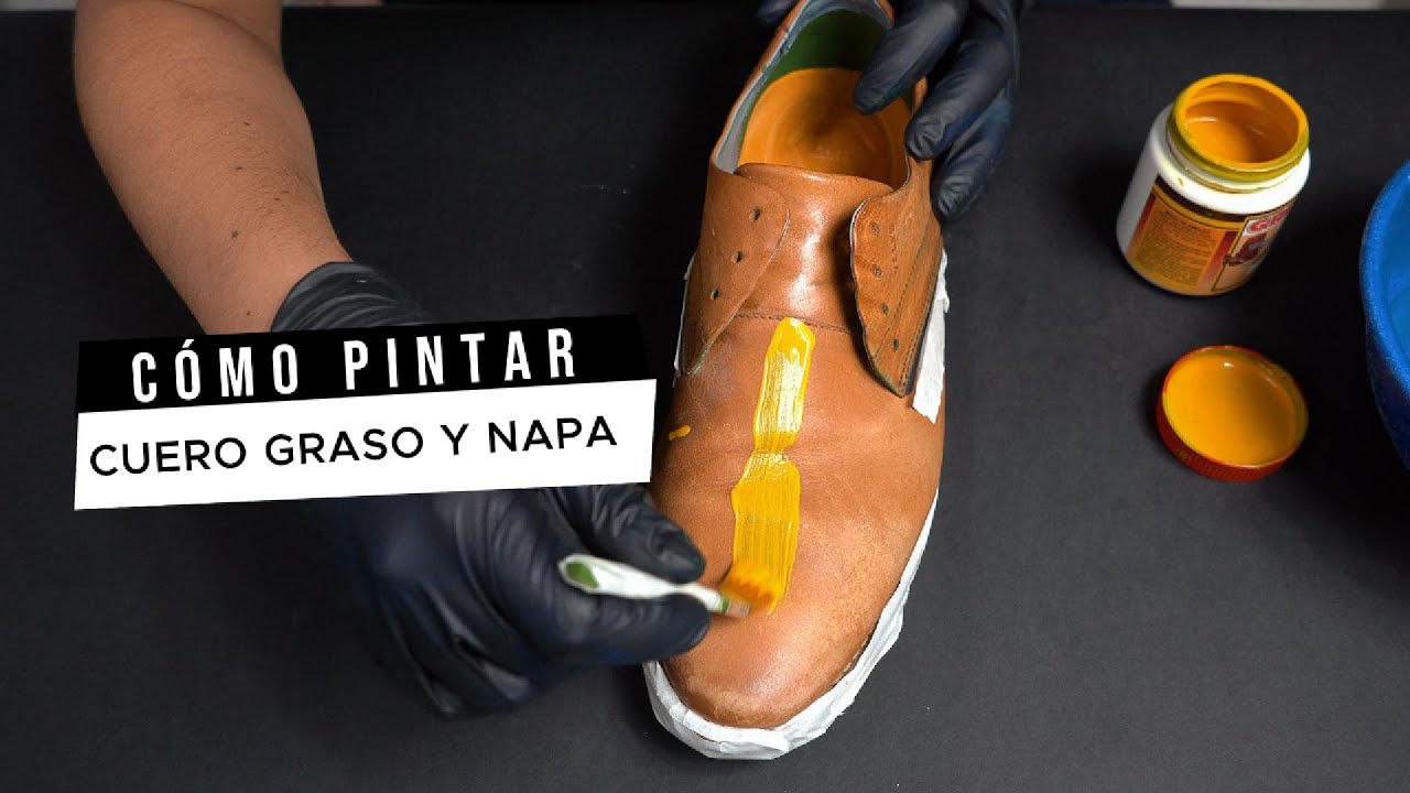 Renovando Cuero: C&oacute;mo Pintar Cuero Graso y Napa