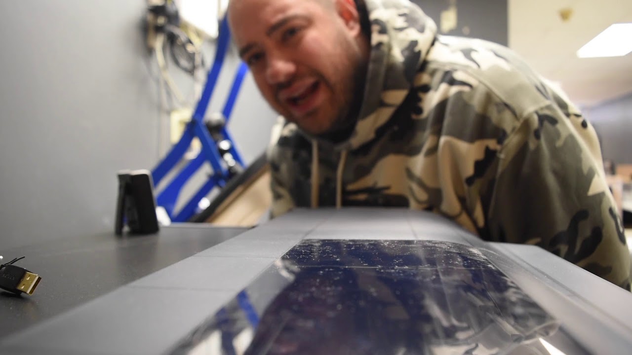Setting up the Epson F2100 for the first time.