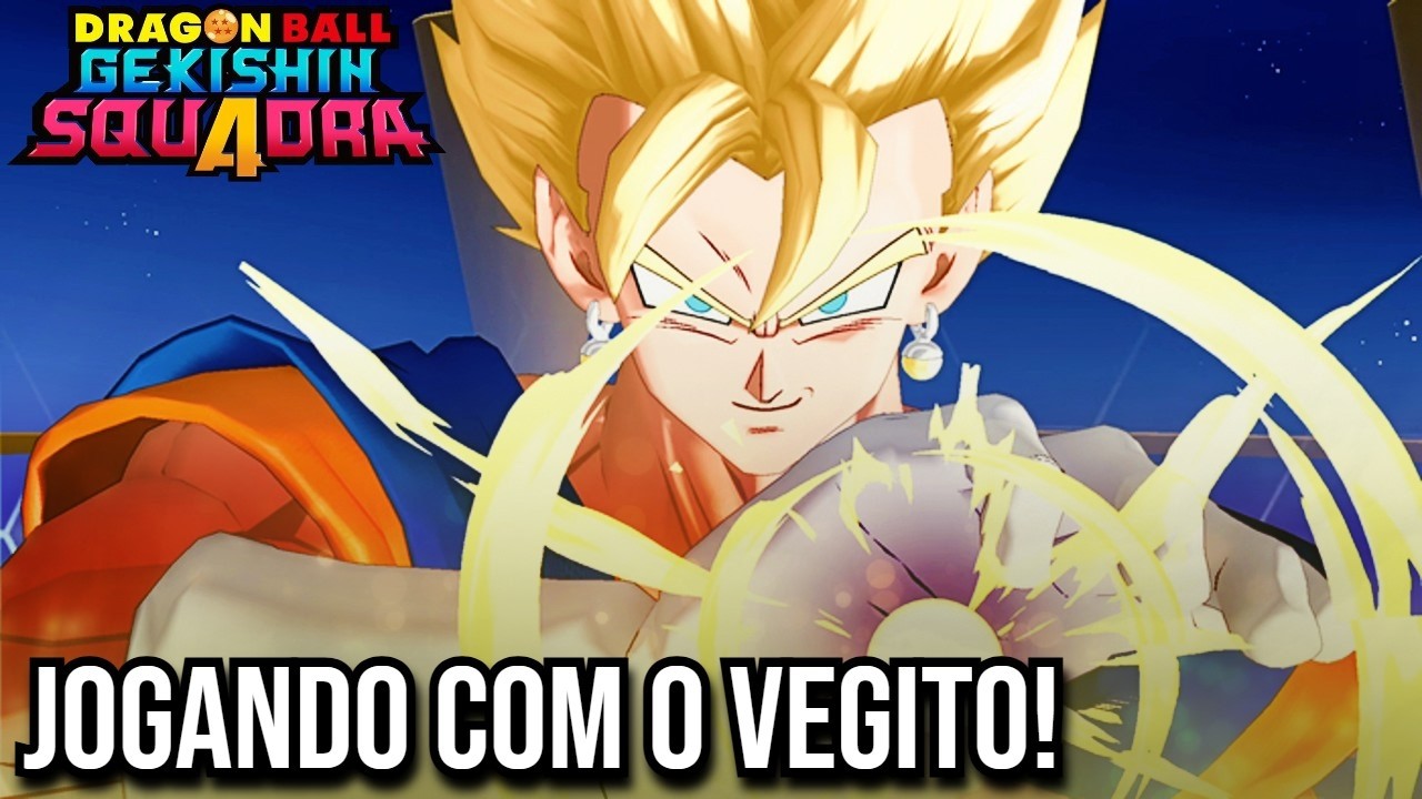 YOSHAAA! Jogando com VEGITO pela PRIMEIRA VEZ - Dragon Ball Gekishin Squadra