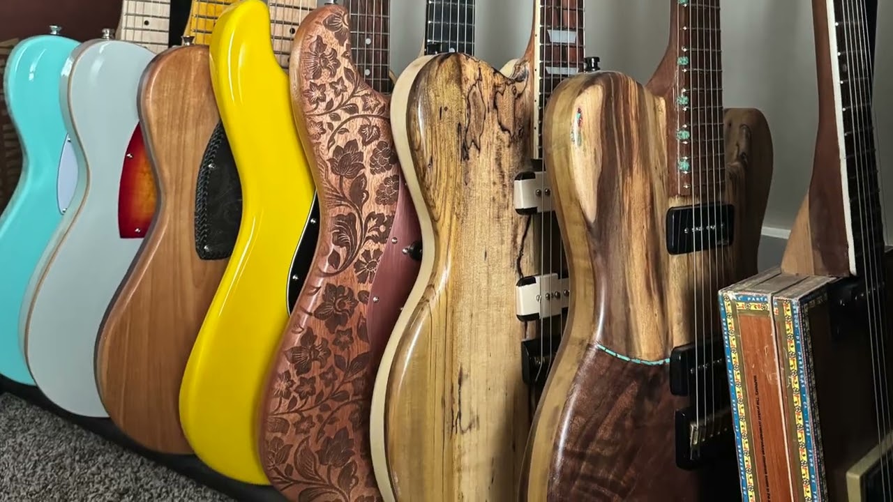 Leo Jaymz DIY Kustom Dream Guitar!