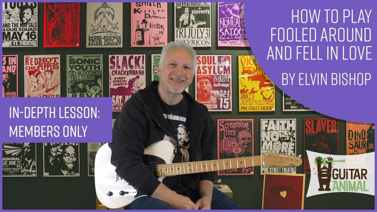 How to play Fooled Around And Fell In Love by Elvin Bishop - Detailed Lesson