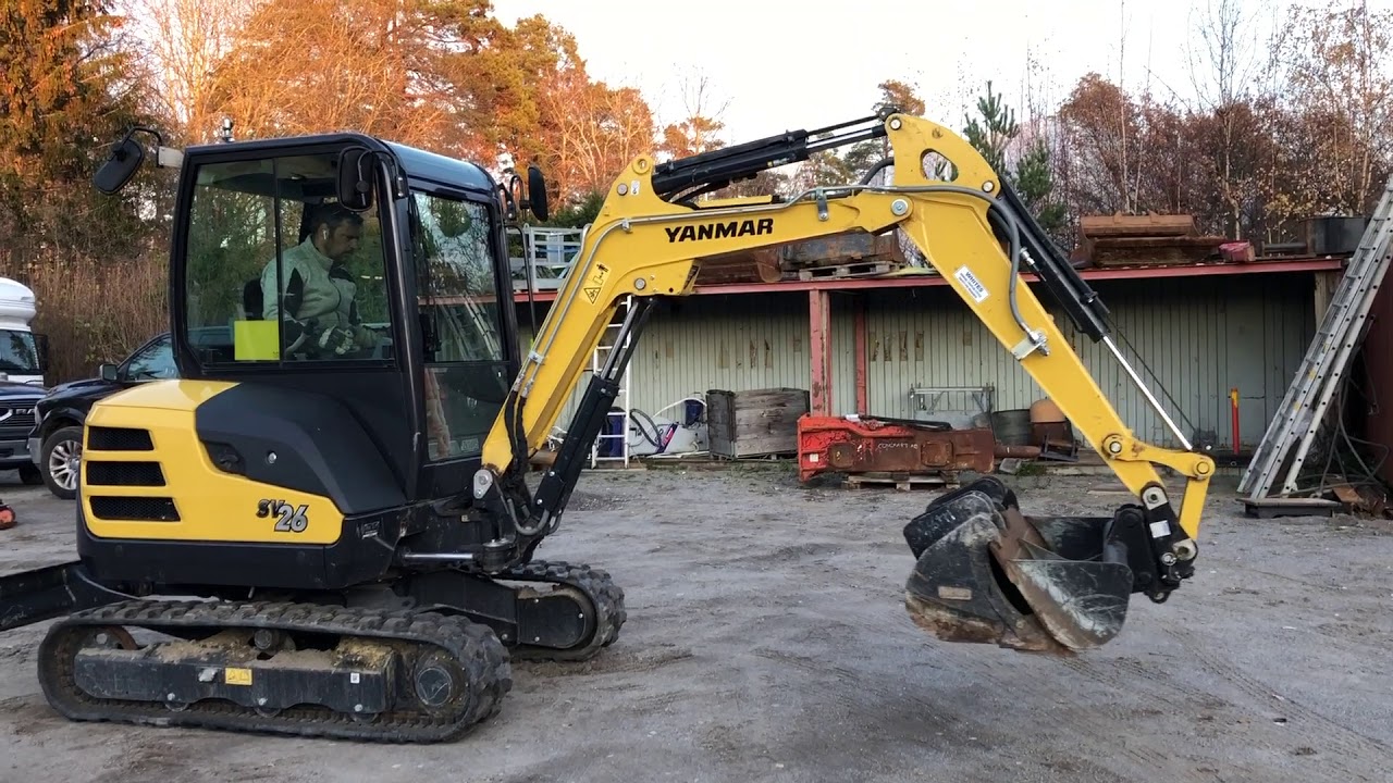 Minigrävare YANMAR SV26