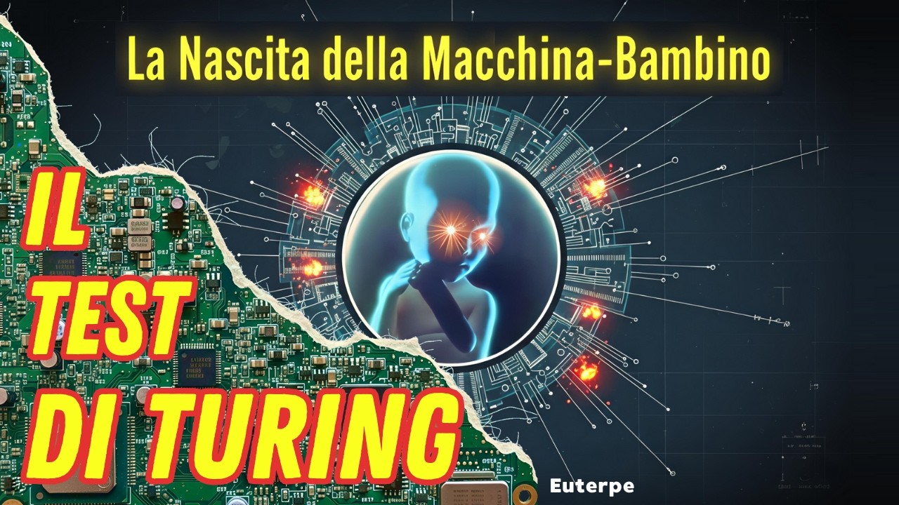 05 - STORIA DELL'IA [Il Test di Turing]. La Nascita della Macchina-Bambino. INTELLIGENZA ARTIFICIALE