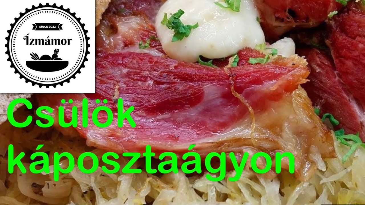 Csülök káposztaágyon @izmamor