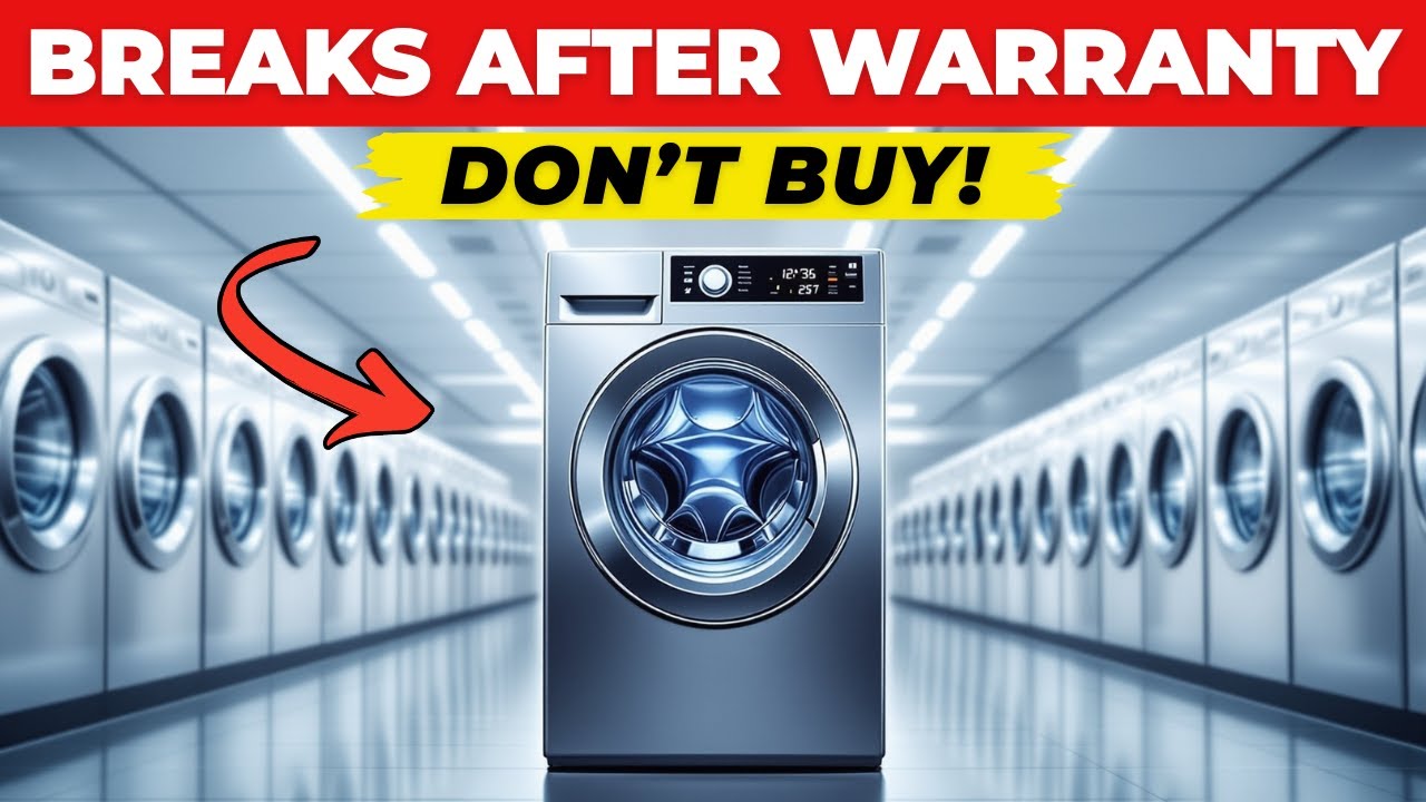12 WORST Washing Machines to Buy in 2026