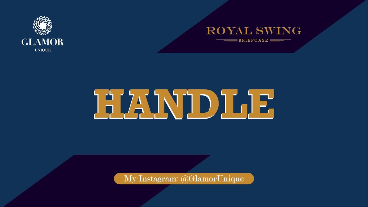 ROYAL SWING BRIEFCASE - HANDLE