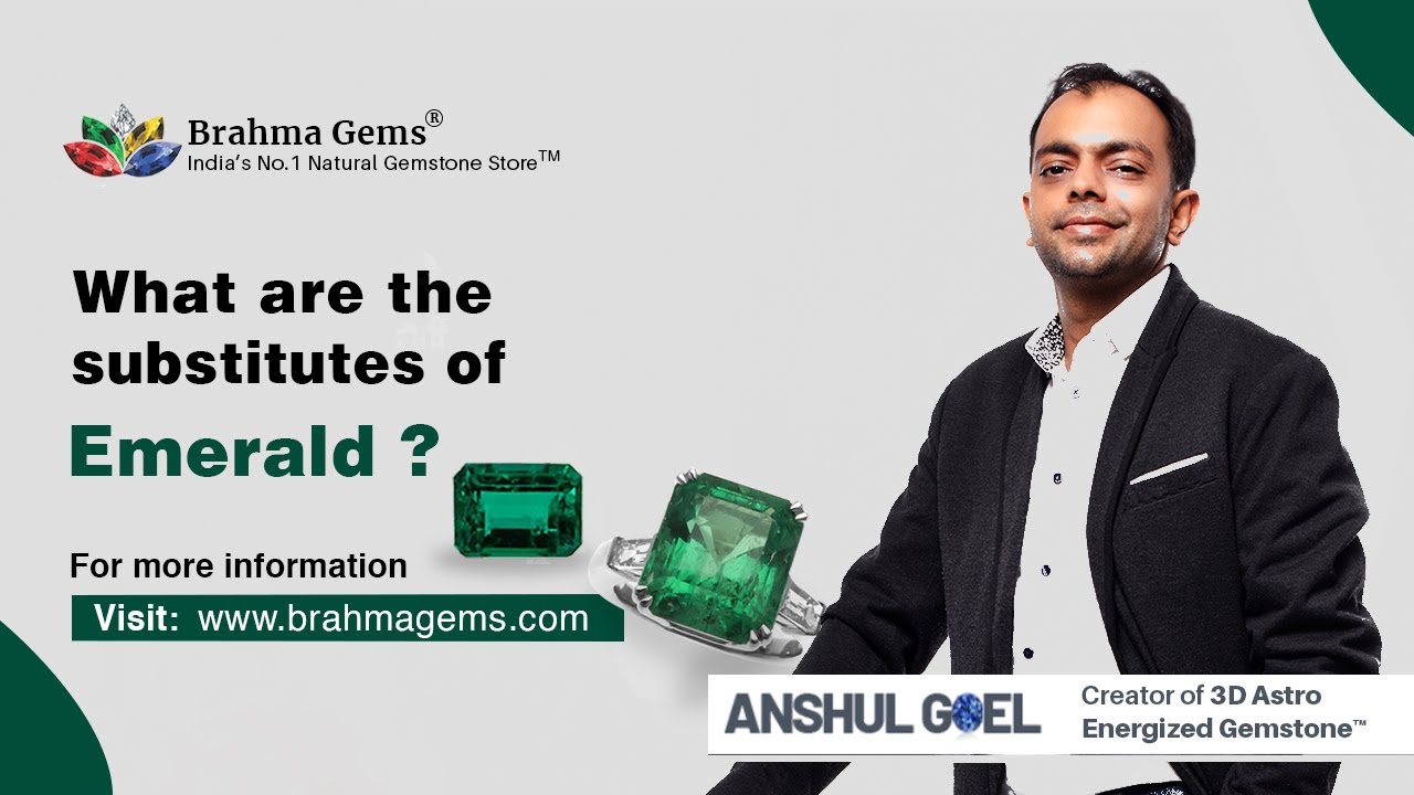 Substitutes of Emerald / Panna || Brahma Gems | 9953660004