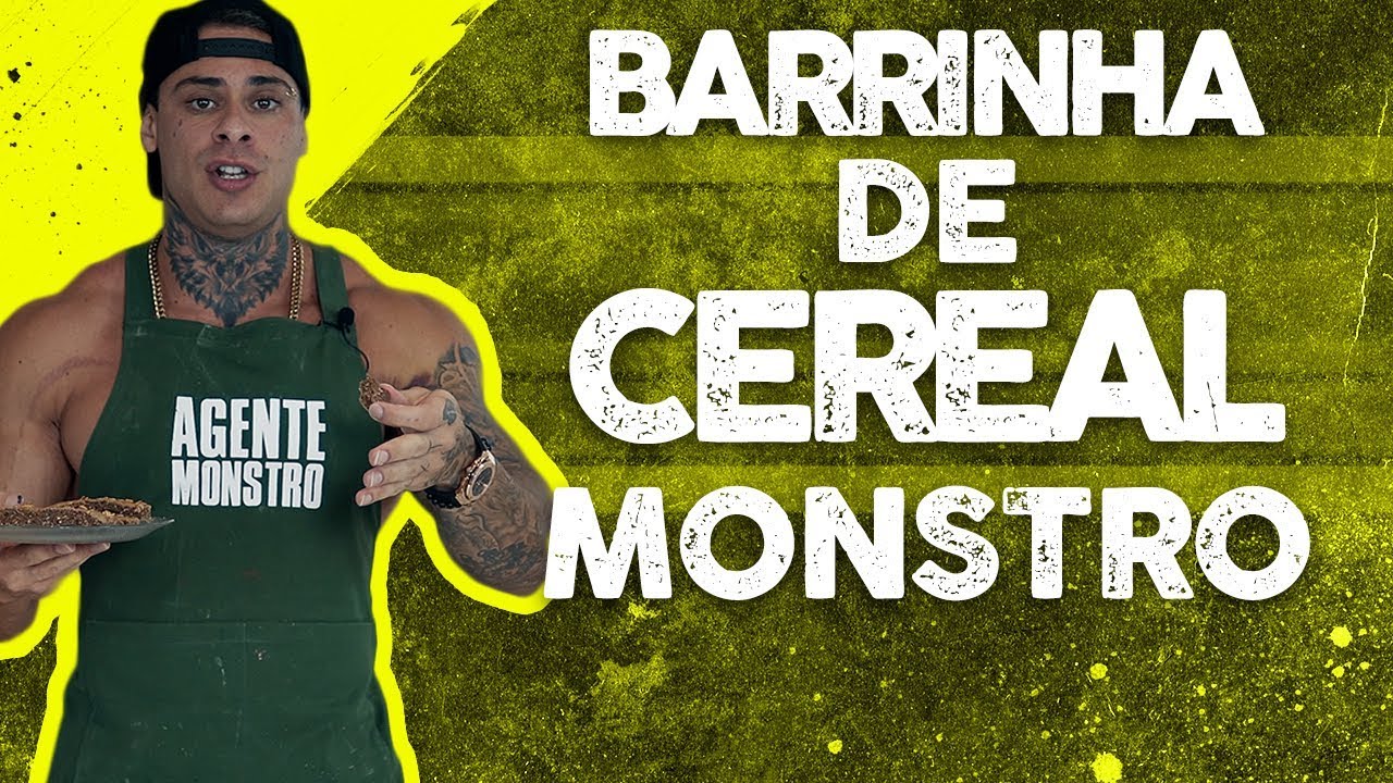 BARRINHA DE CEREAL MONSTRO - LEO STRONDA