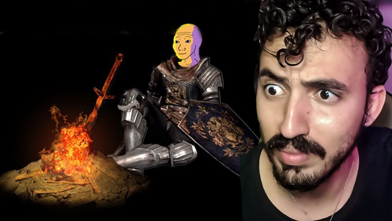 Porque Dark Souls 1 é o melhor da franquia - Caiera | Leozin React