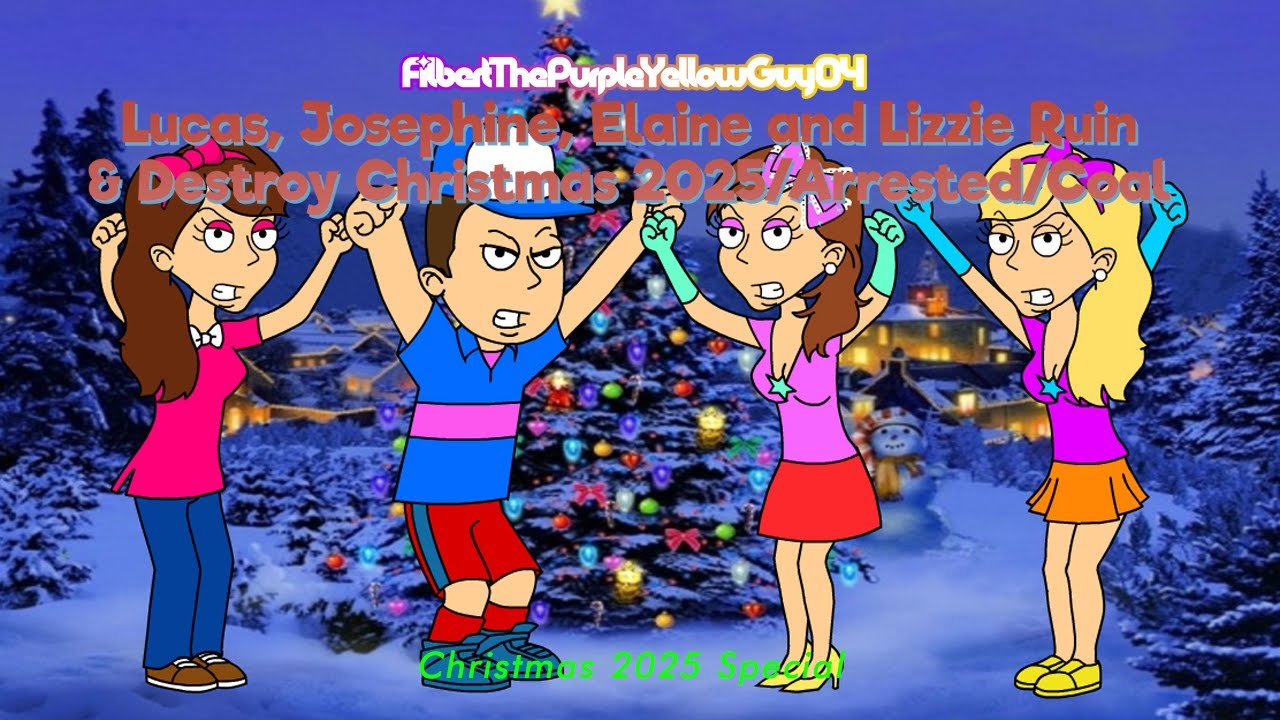 Lucas, Josephine, Elaine and Lizzie Ruin & Destroy Christmas 2025/Arrested/Coal (Christmas '25 SP)