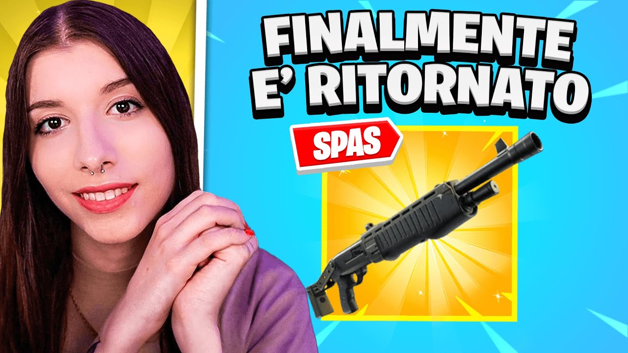 IL LEGGENDARIO RITORNO DELLO SPAS! *illegale* FORTNITE ITA