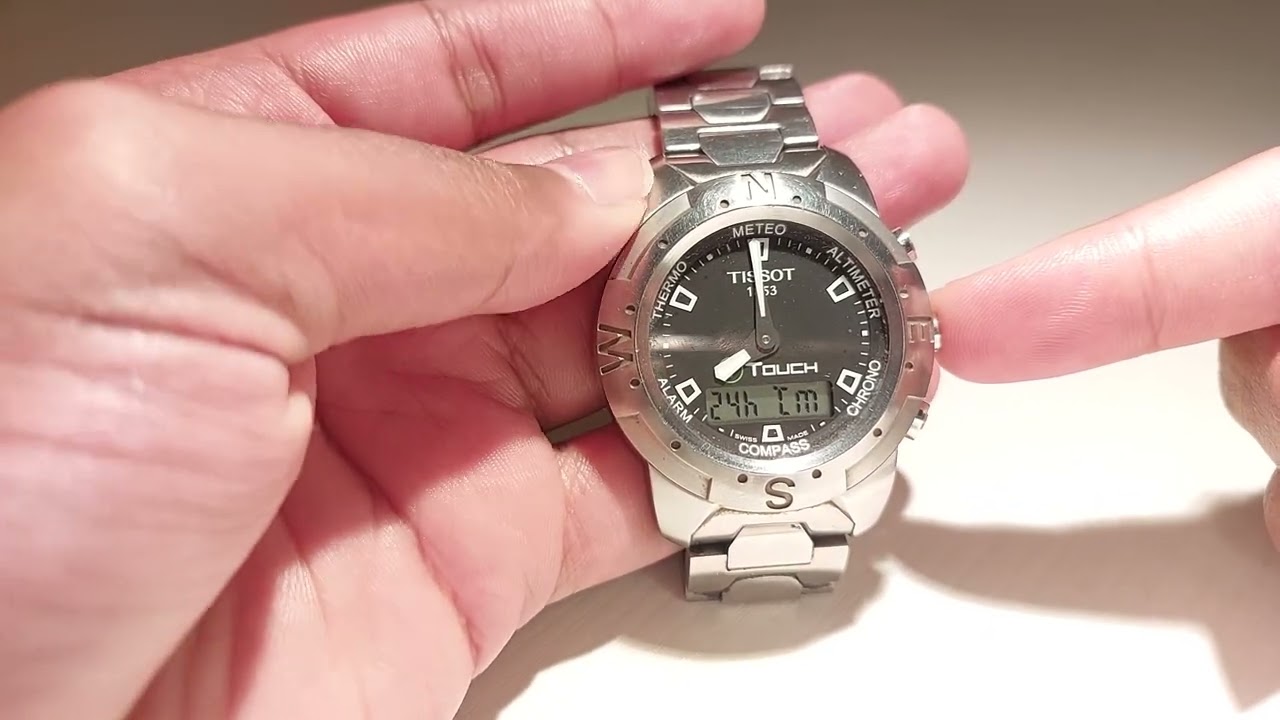 معايرة عقارب ساعة تيسو تي تاتش - Sync/Calibration Hands of Tissot T-Touch Watch