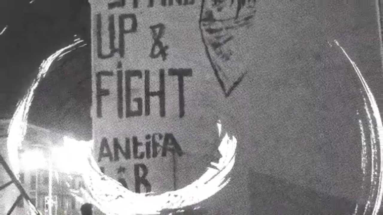 STAND UP & FIGHT / GRAFFITI ΑΠΟ ANTIFA LAB